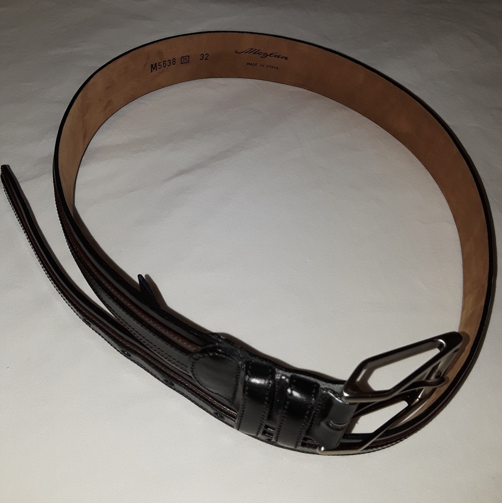 Mezlan Authentic leather belt size 32